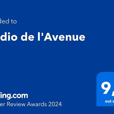 Studio De L'Avenue Σπα Εξωτερικό φωτογραφία